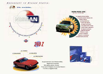 Nissan Italia web site